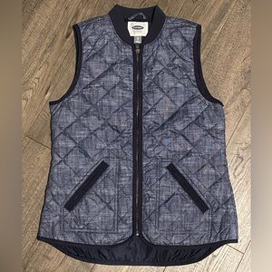 OLD NAVY DARK BLUE PUFFER VEST // SIZE XS